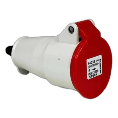 Acoplamento Steck Robusto 16A - Conector Industrial de Alta Resistência