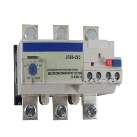 Relé Térmico de Sobrecarga BHS JR28-630, modelo eletrônicos com proteção de motor, faixa de corrente de 300 a 500A.