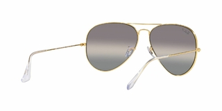Ray Ban Aviador Polarizado Chromance 3025 9196G3 en internet