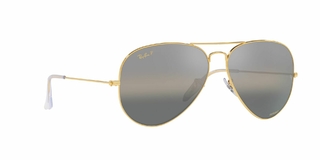 Ray Ban Aviador Polarizado Chromance 3025 9196G3