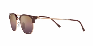 Ray Ban New Clubmaster Chromance Polarizado 4416 6654G9 53 en internet