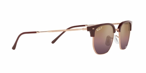 Ray Ban New Clubmaster Chromance Polarizado 4416 6654G9 53 - tienda online