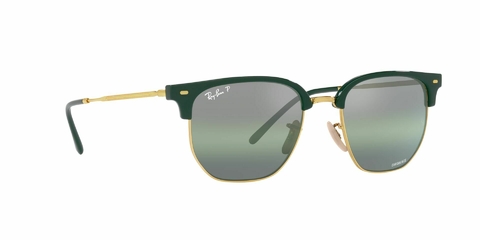 Ray Ban New Clubmaster Chromance Polarizado 4416 6655G4 53