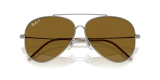Ray Ban Aviator Reverse Marron Polarizado 0101S 004/CB 59 - Tecni-Optica