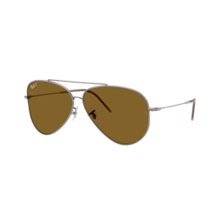 Ray Ban Aviator Reverse Marron Polarizado 0101S 004/CB 59 - comprar online