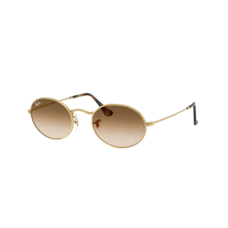 Ray Ban Oval Metal Gold 3547 001/51