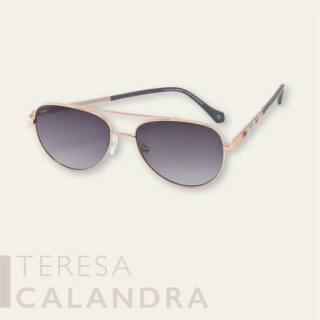 Teresa Calandra Vivien Oro Rosa Polarizado - comprar online