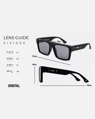 Orbital Eivissa Negro Mate Polarizado
