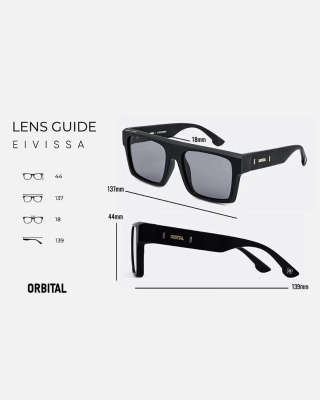Orbital Eivissa Negro Brillo Polarizado