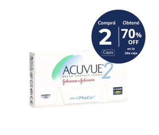 Acuvue 2 x 2 cajas (x 12 lentes) - comprar online