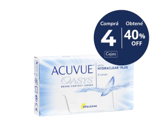 Acuvue Oasys 4 cajas (x 24 lentes) - comprar online