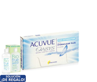 Acuvue Oasys para Astigmatismo x 1 caja (x 6 lentes)