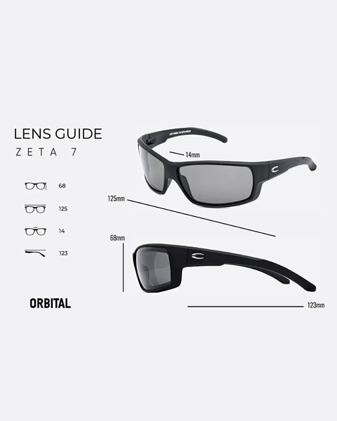 Orbital Zeta 7 Bordo Mate Ocre - Tecni-Optica