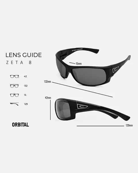 Orbital Zeta 8 Rojo Espejado - Tecni-Optica