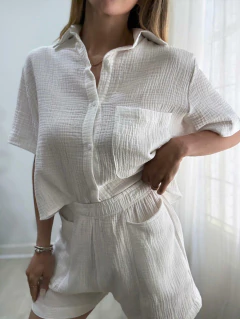 SHORT SAMI BLANCO - comprar online