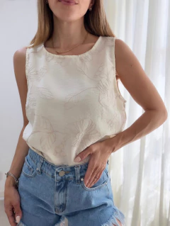 BLUSA ROMA CRUDO - comprar online