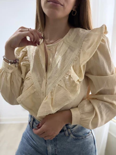 CAMISA CATALINA BEIGE IMPORTADO - comprar online