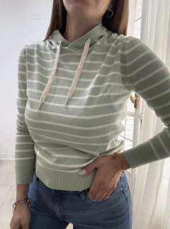 SWEATER CLEO VERDE ESTAMPADO - comprar online