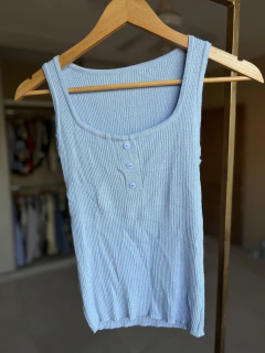 Musculosa Madrid hilo - Amanza Shoes