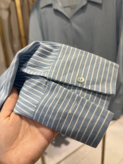 Camisa Denim Rayada - comprar online