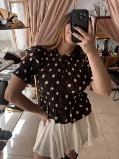 Blusa Aurelia Lunares - comprar online