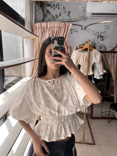 blusa orquidea blaco - comprar online