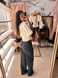 blusa orquidea blaco - Amanza Shoes