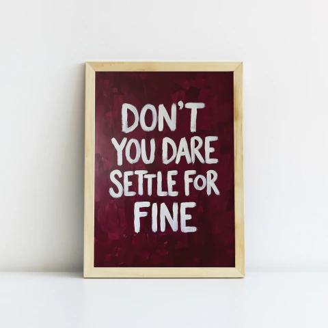 Settle for Fine