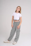 JOGGING RUSTICO CARGO GRIS CLARO - comprar online