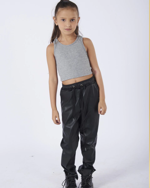 Babucha de Ecocuero NEGRO