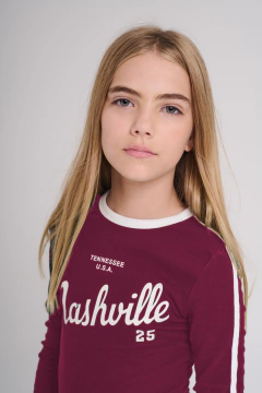 1171- REMERA MANGA LARGA CON TIRA BORDO - comprar online
