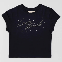 REMERA TACHITAS IDALIA NEGRO en internet