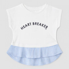 REMERA BEBE CON VOLADO CAMISERO en internet
