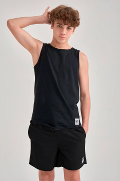 SHORT DE BAÑO CORTO IMPORTADO NEGRO - comprar online