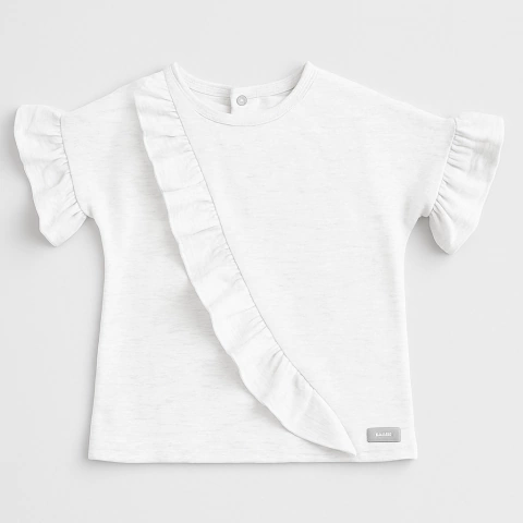 SAQUITO CON VOLADO JERSEY C/LUREX - comprar online