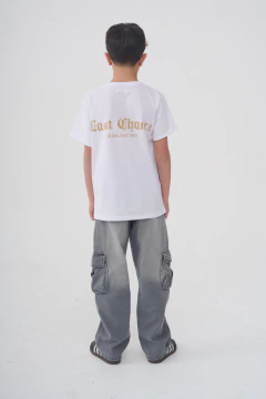 REMERA ESTAMPADA LAST CHANCE BLANCA - comprar online