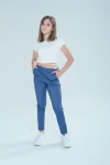 REMERA CON TIRAS KHABY BLANCO