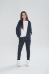 1086- JOGGING UNISEX FRISADO AZUL MARINO PAULO - comprar online