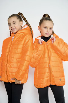 CAMPERA ABRIGADA NARANJA en internet