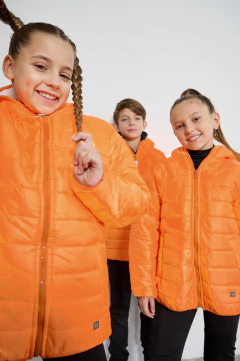 CAMPERA ABRIGADA NARANJA
