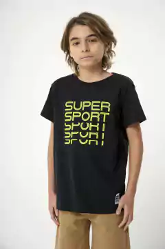REMERA WENCESLAO NEGRA