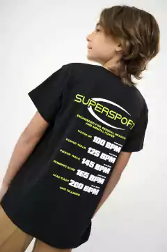 REMERA WENCESLAO NEGRA - comprar online