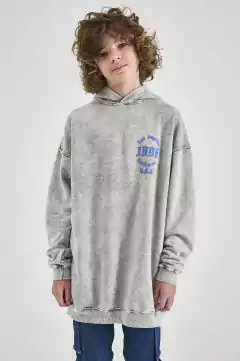 BUZO MAURICIO RUSTICO TEÑIDO AZUL