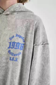 BUZO MAURICIO RUSTICO TEÑIDO AZUL - comprar online