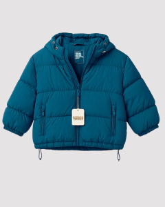 003-CAMPERA UNISEX IMPORTADA CON BOLSITA MOCHILA AZUL - comprar online