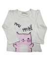 REMERA MANGA LARGA MEOW MEOW - comprar online