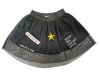 MINI TUL FORRADA CON PARCHES BORDADOS - comprar online