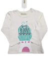 REMERA MANGA LARGA BUNNY CRUDO - comprar online