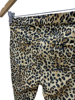 PANTALON ANIMAL PRINT BEIGE - Gimos