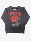 BUZO CUELLO REDONDO CALIFORNIA 82 GRIS OSCURO - comprar online